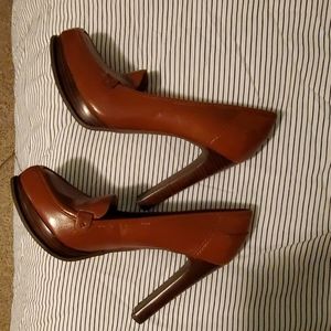 Elegant Brown High Heel Pumps